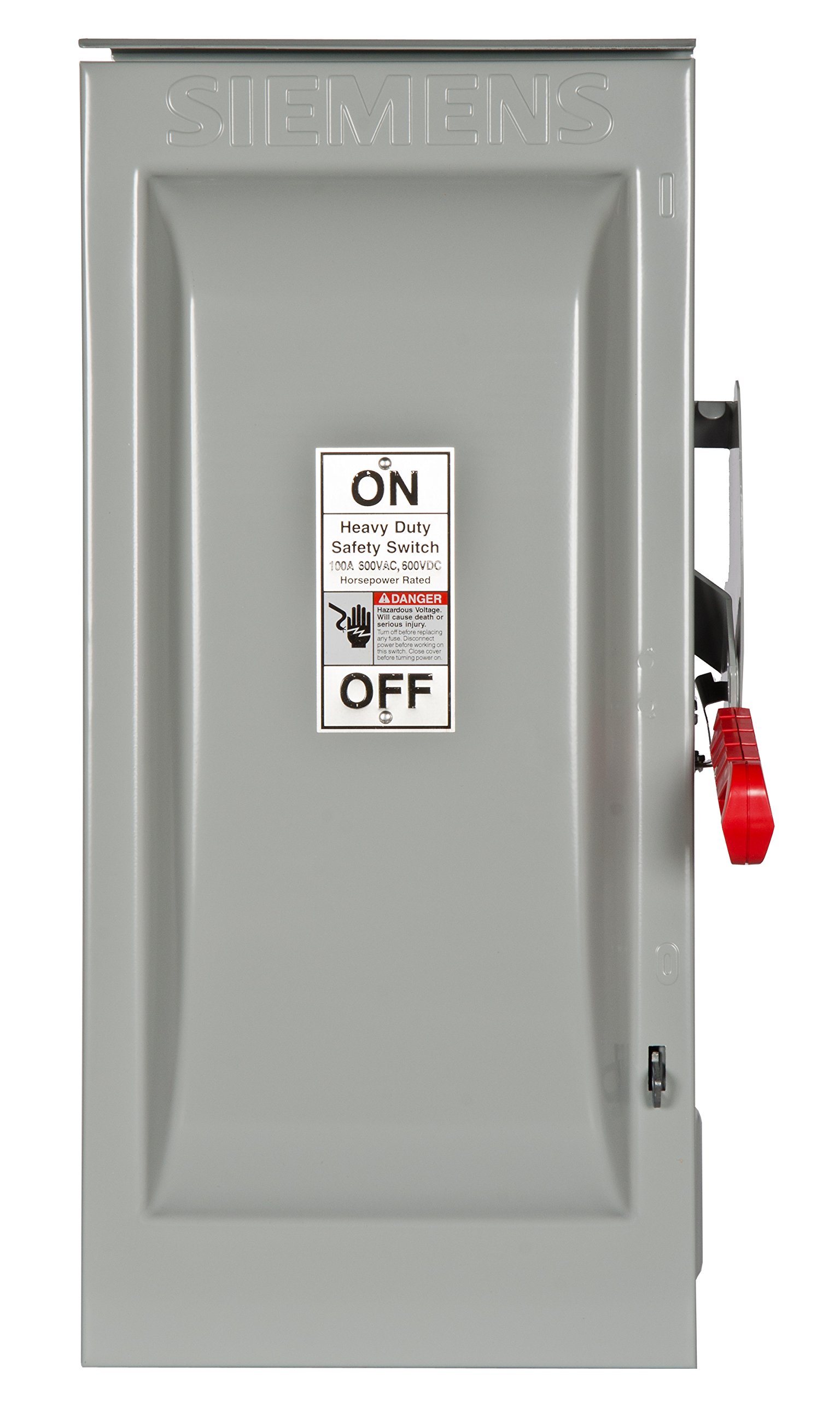 Siemens HF363R 100-Amp 3 Pole 600-volt 3 Wire Fused Heavy Duty
